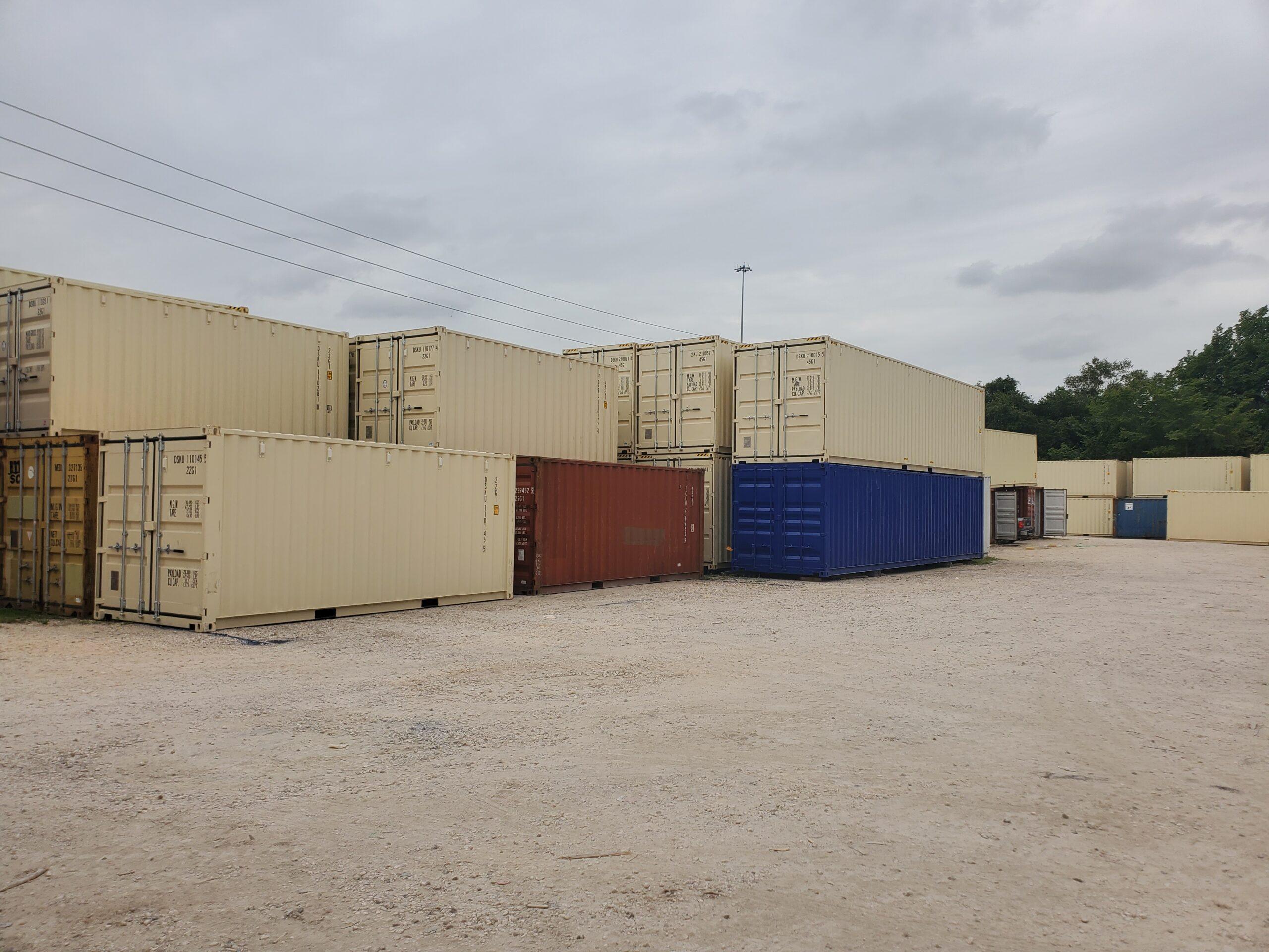 Buy Shipping Containers in Houston