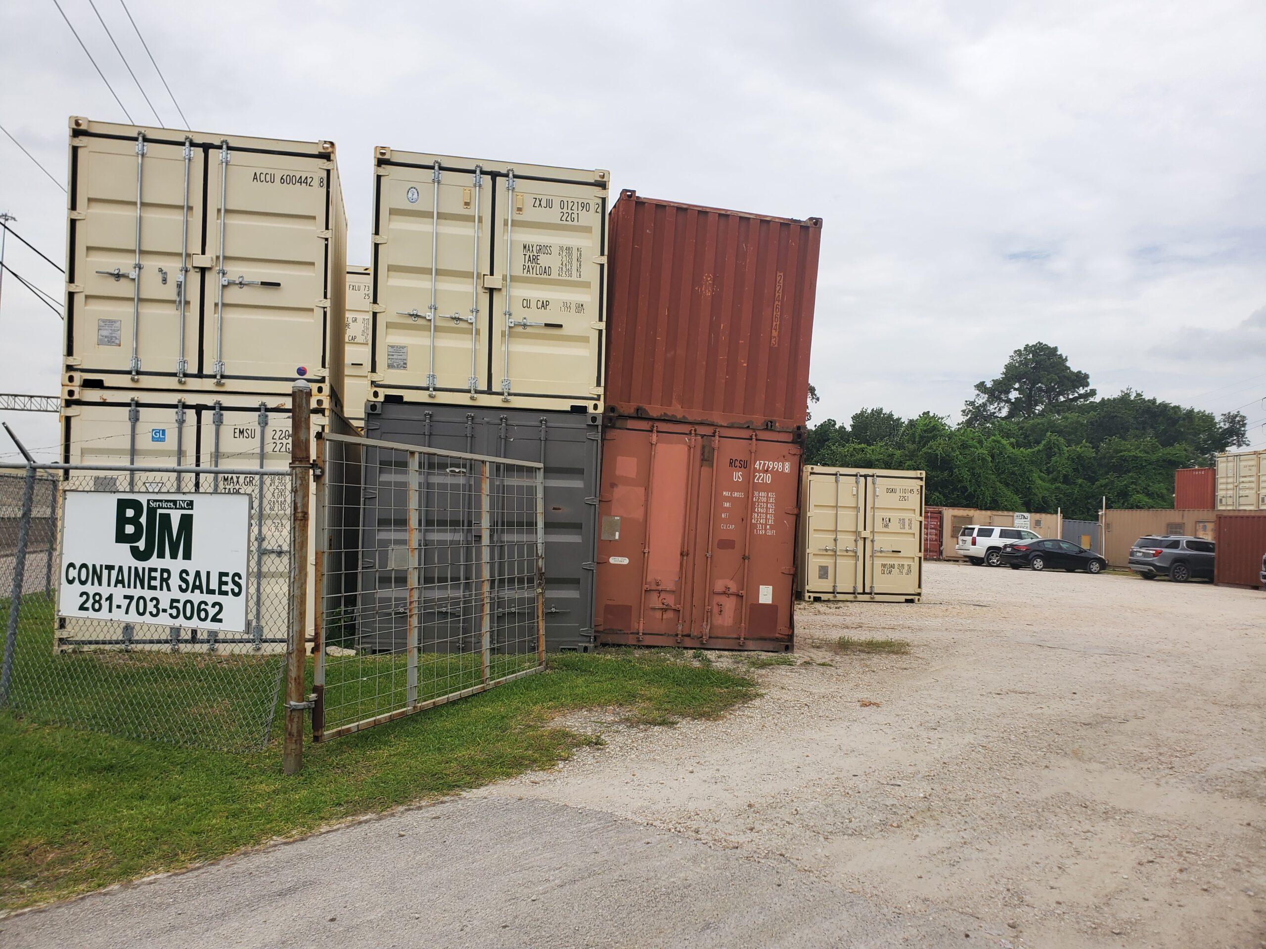 Premium container rentals in Houston