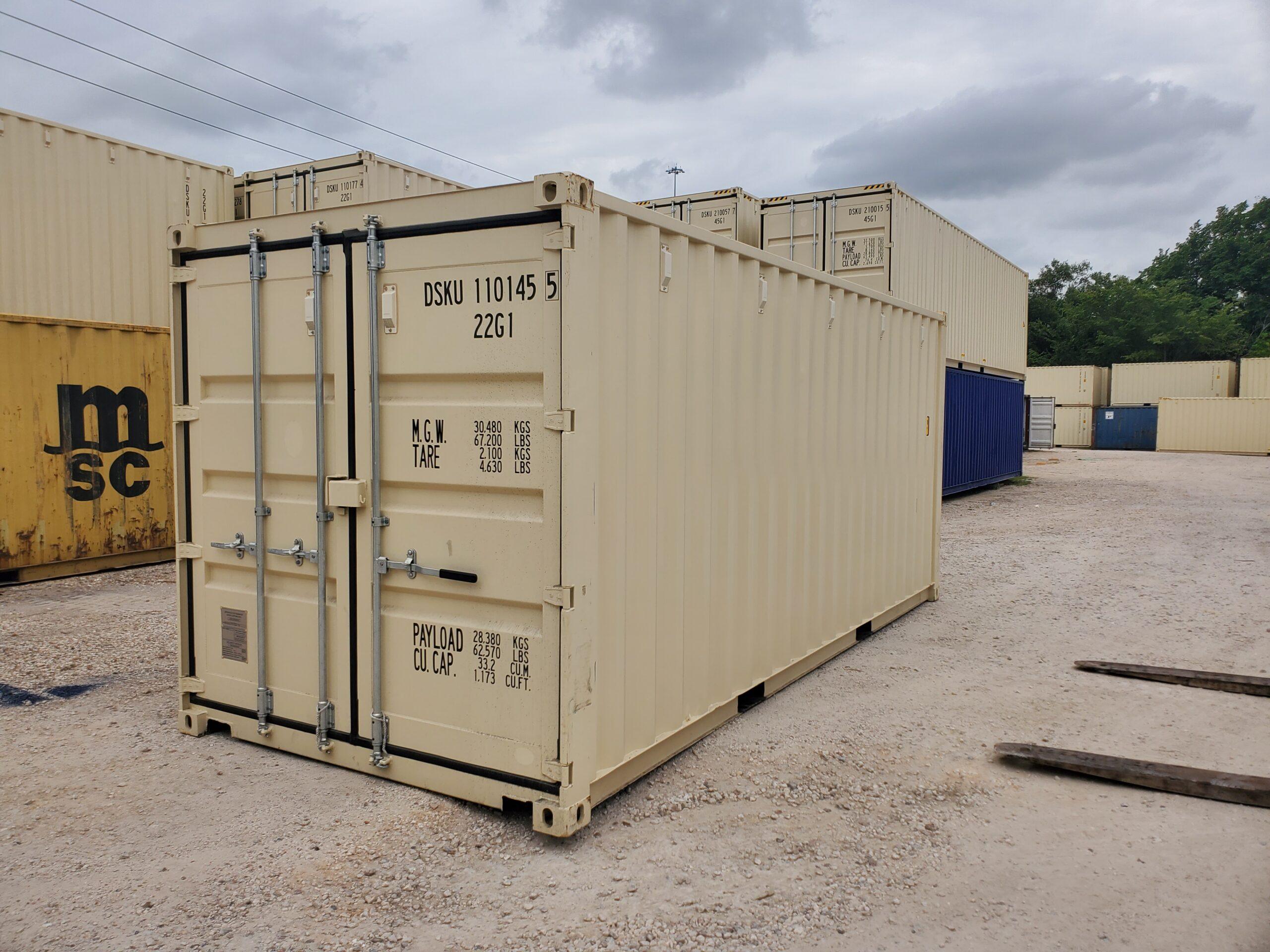 Houston shipping containers for rent