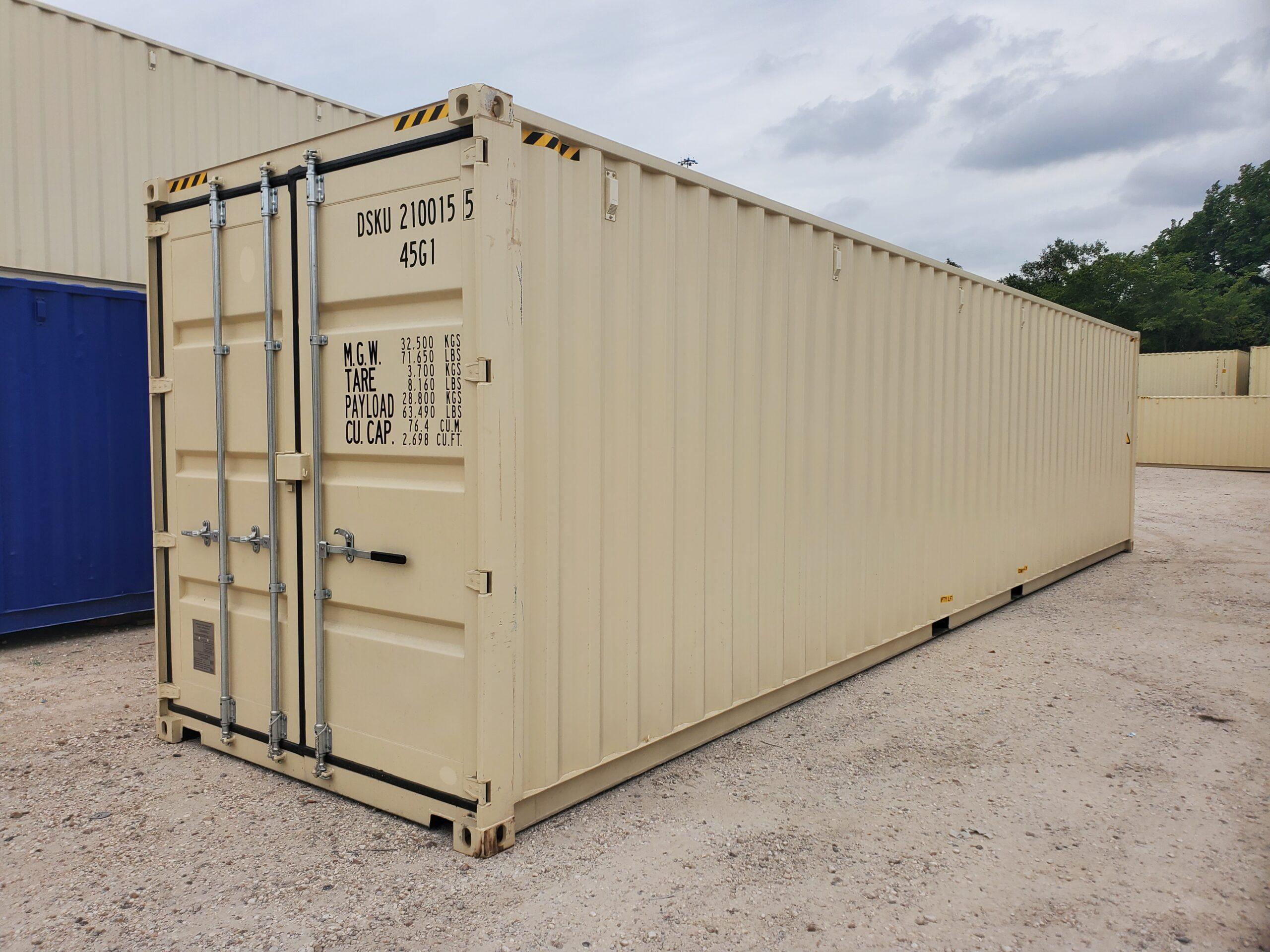 40 Ft shipping container for rent in Houston