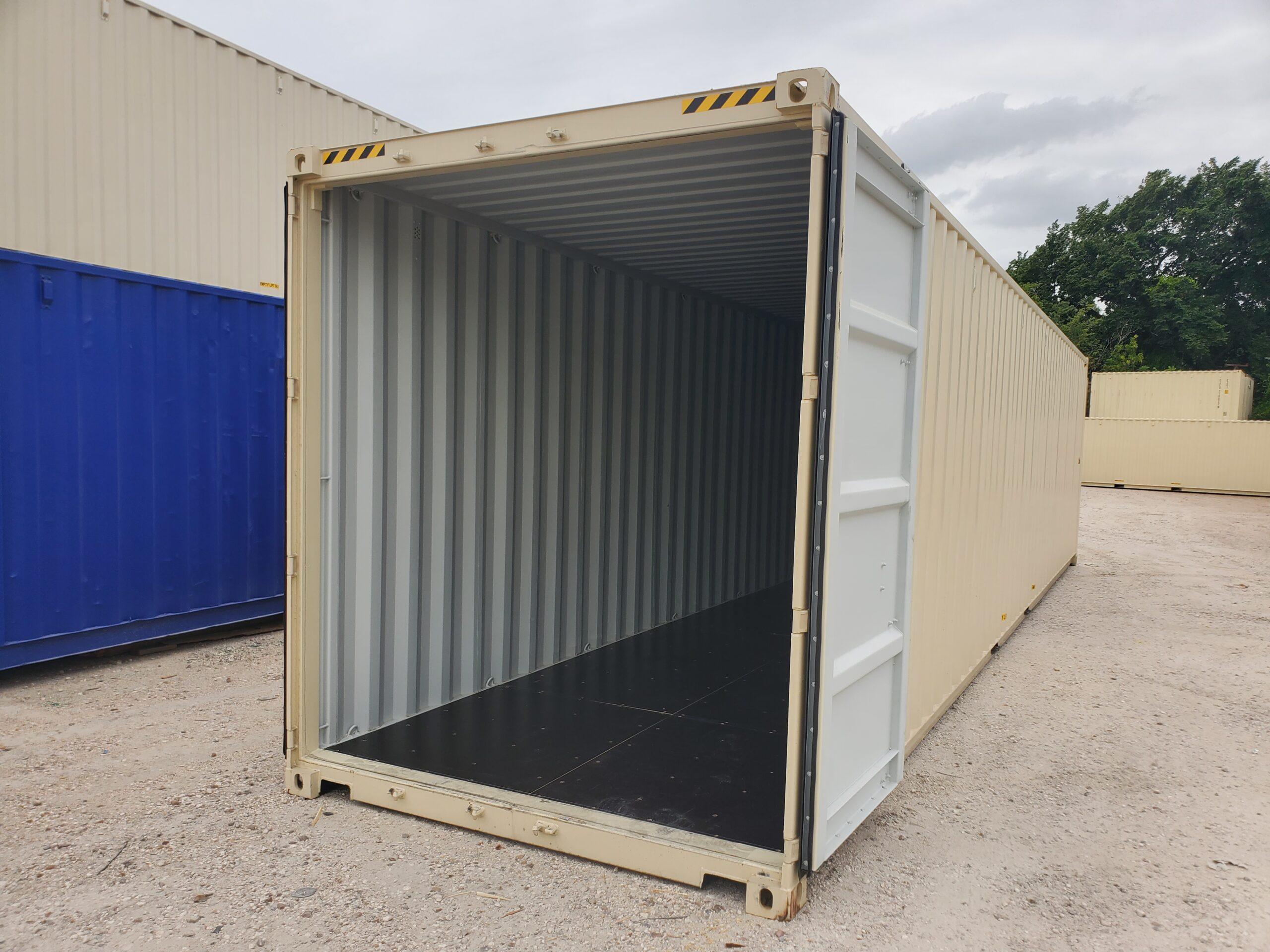 40 ft shipping container rental in Houston